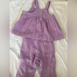 Cat & Jack Purple Baby Outfit